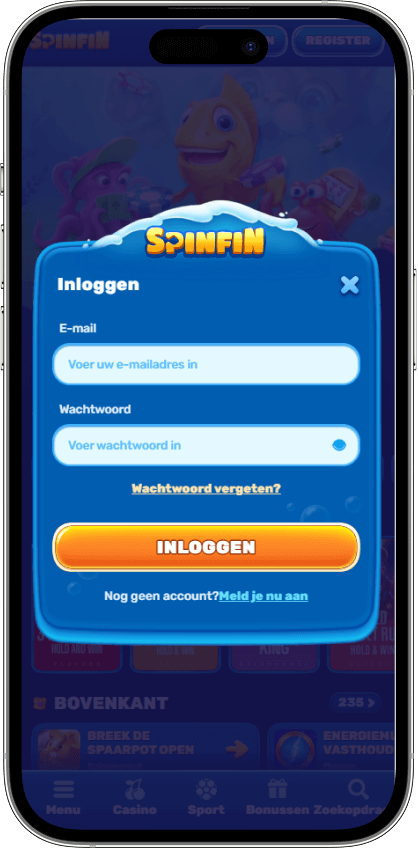 Spinfin Casino Inloggen